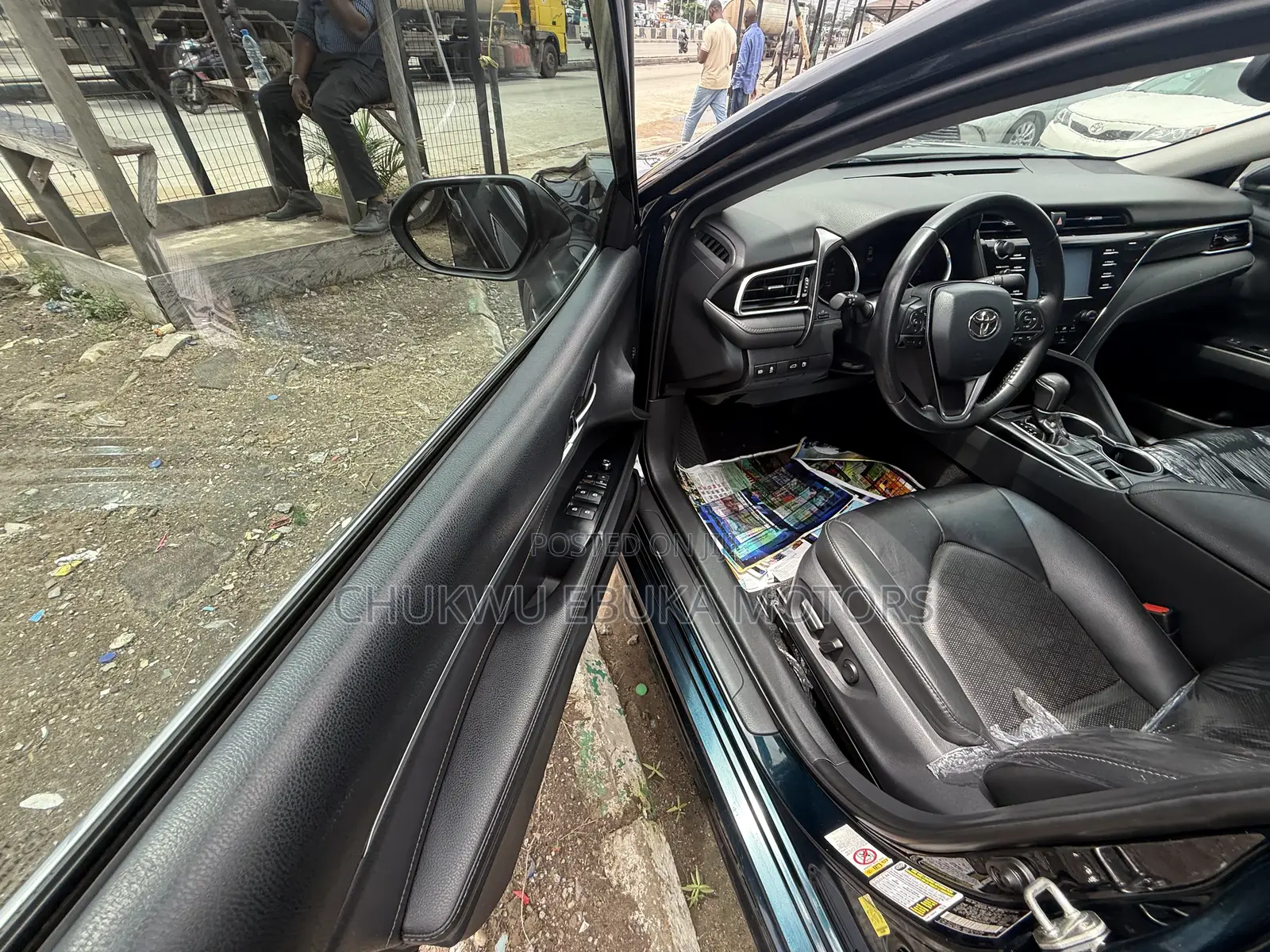 Toyota Camry XSE (2.5L 4cyl 8A) 2019 Blue