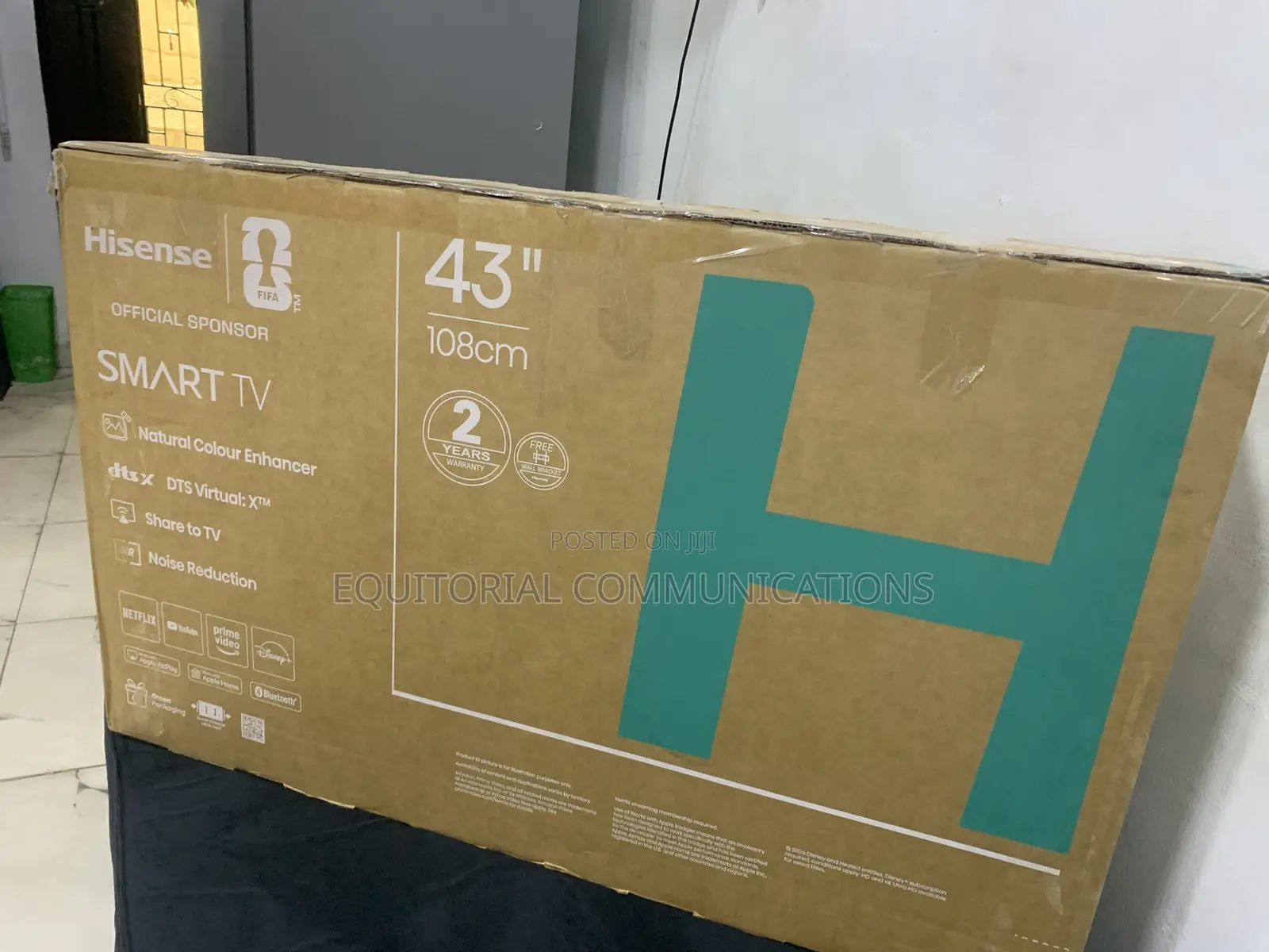 Hisense 43inch Smart TV – Crisp Images and Powerful Sound