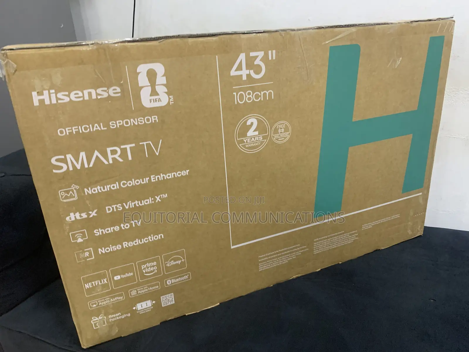 Hisense 43inch Smart TV – Crisp Images and Powerful Sound