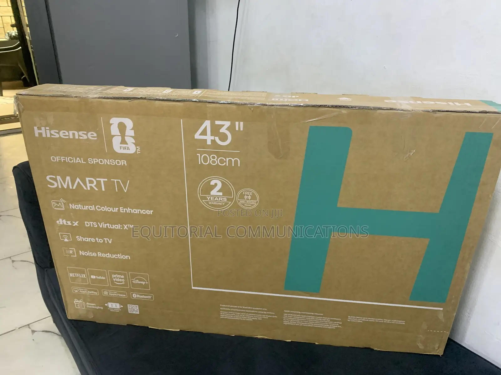 Hisense 43-Inch Smart TV – The Smart Choice for Your Home