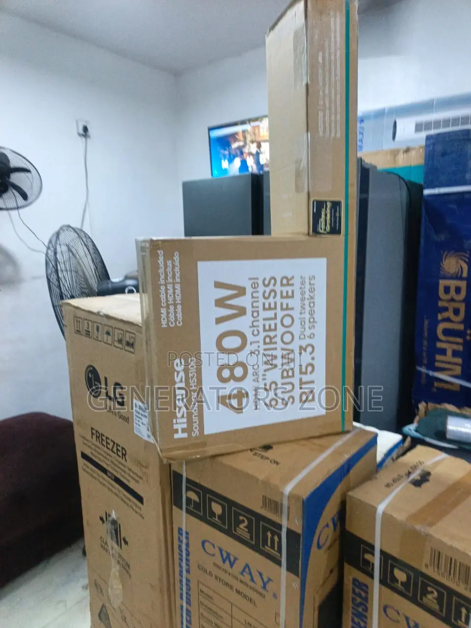 Hisense Soundbar 480W With 6 Speakers