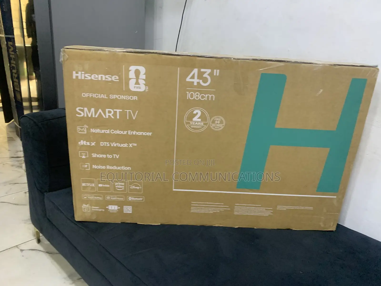 Hisense 43-Inch Smart TV – Watch, Stream, and Relax
