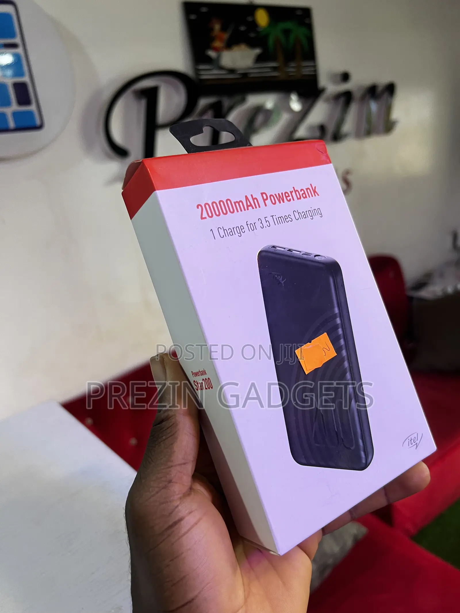 Itel 20,000mah Powerbank