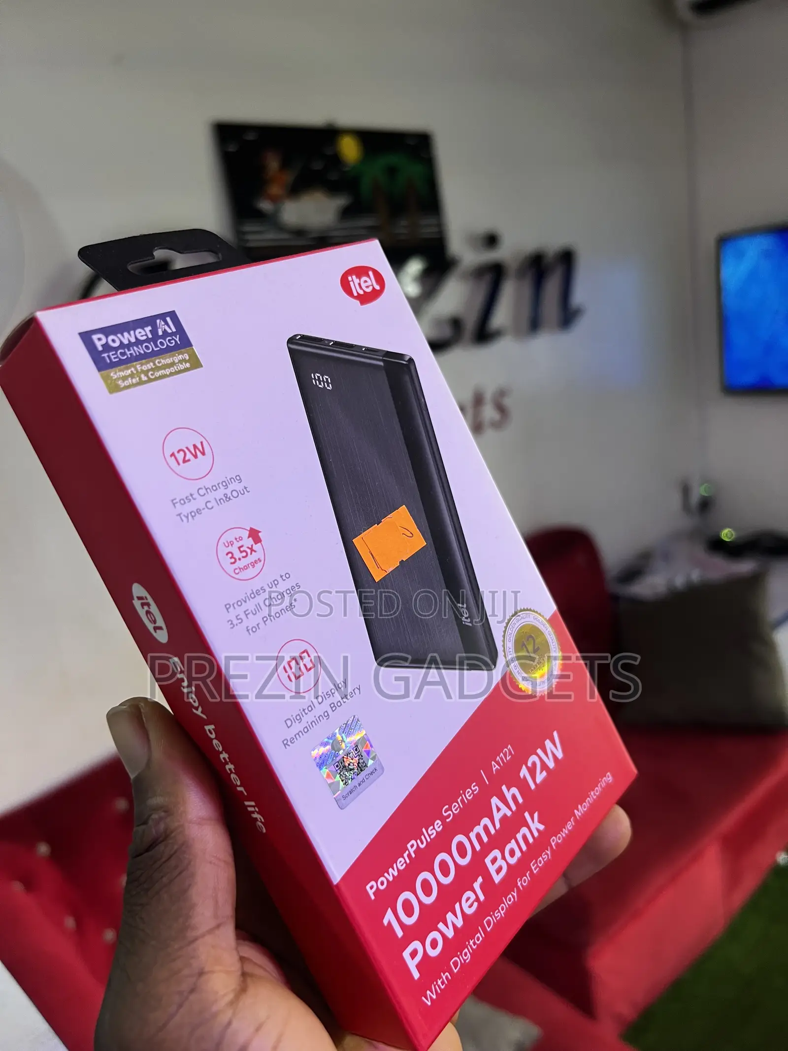 Itel 10,000mah Powerbank
