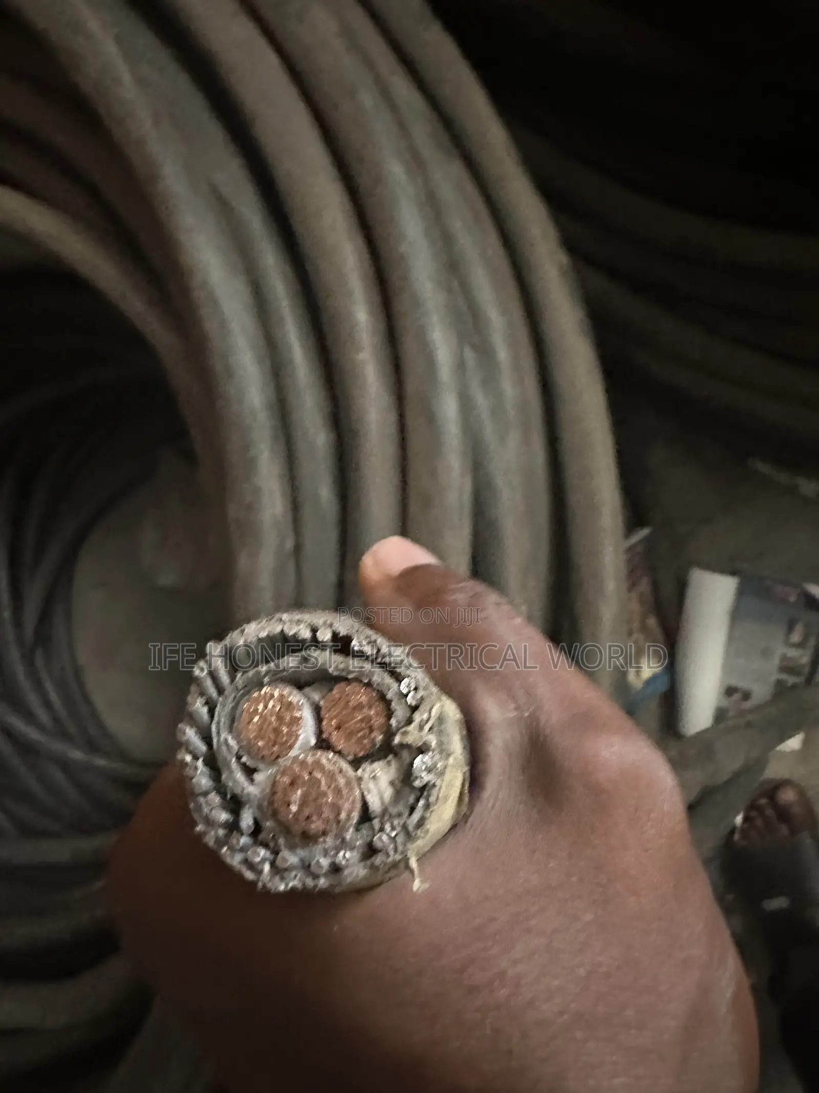 50mmx4core 3core Armored Cable