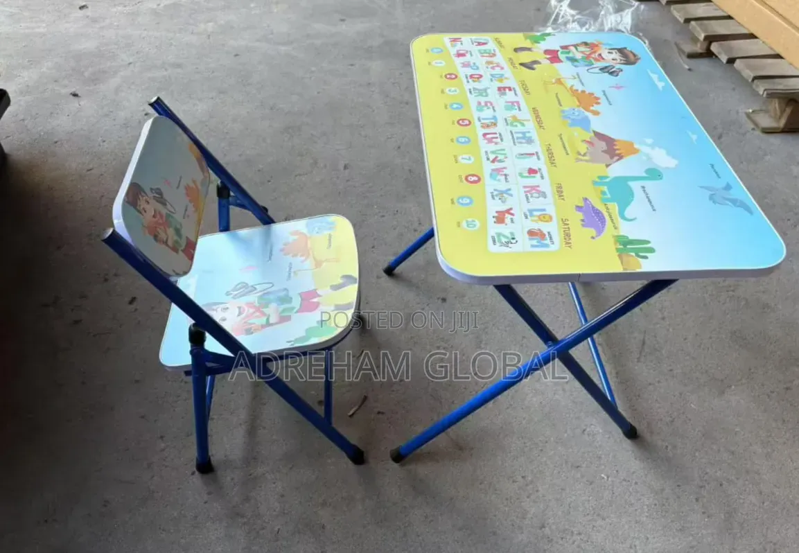 Children Learning/Writing Table With Chair