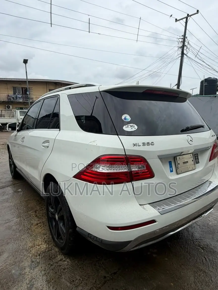 Mercedes-Benz M Class ML 350 4Matic 2013 White