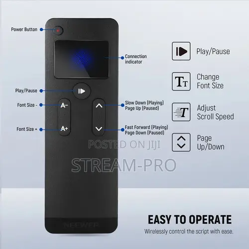 Neewer RT113 Remote Control for Neewer Teleprompter App