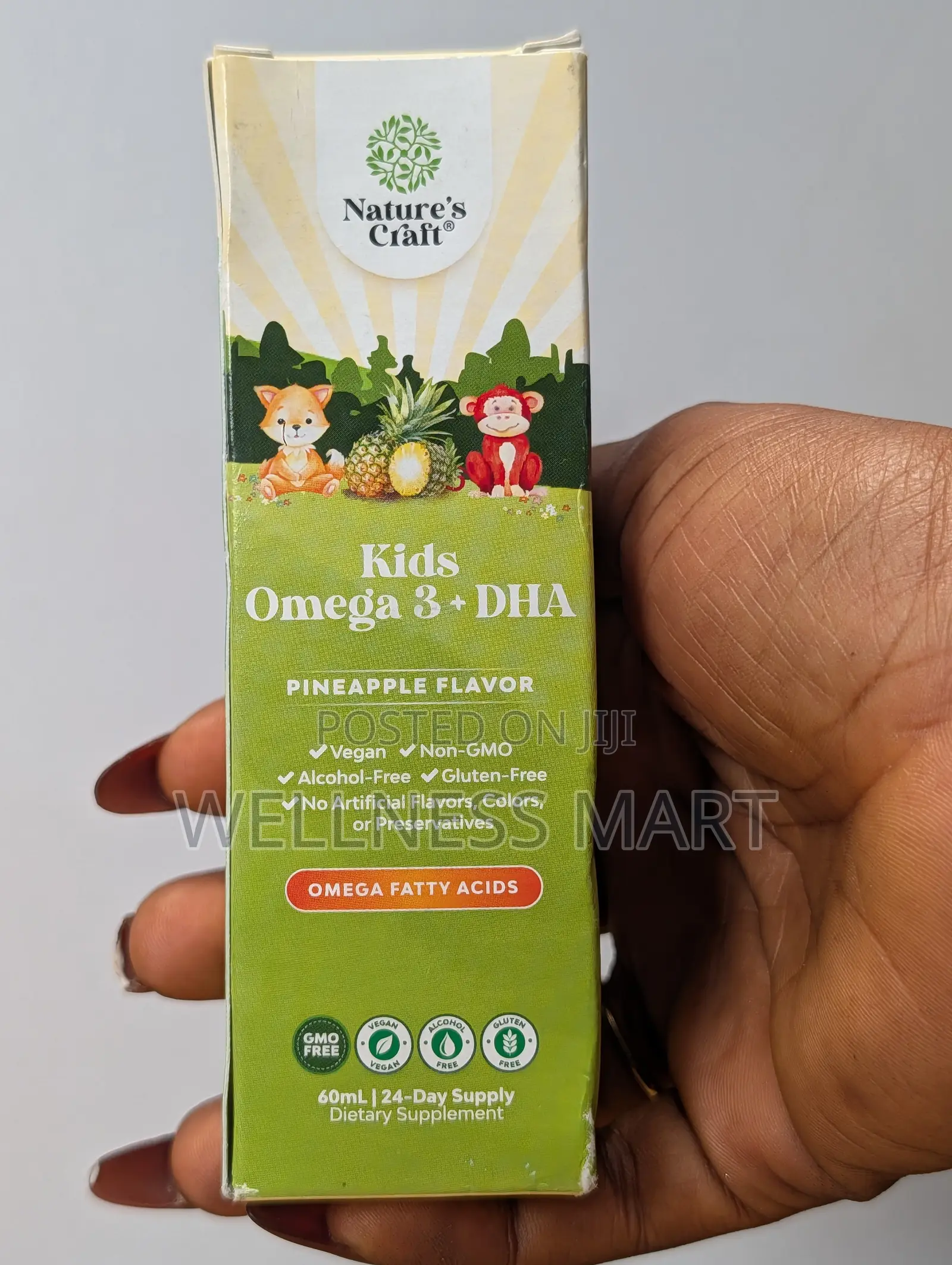 Nature's Craft Kids Omega 3 DHA Drops | EPA DHA | 60ml | U.S.A