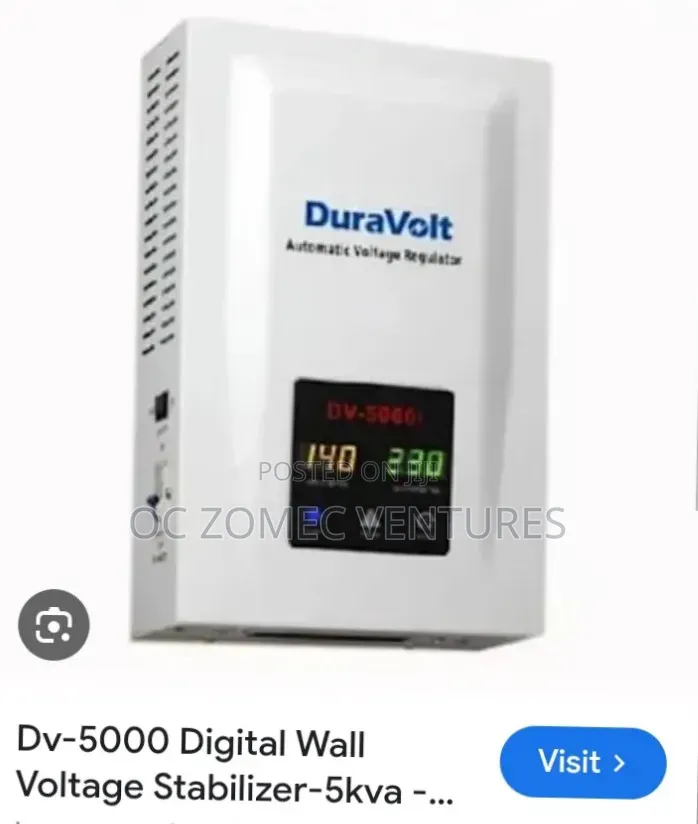 Duravolt 5000watts Digital Stabilizer