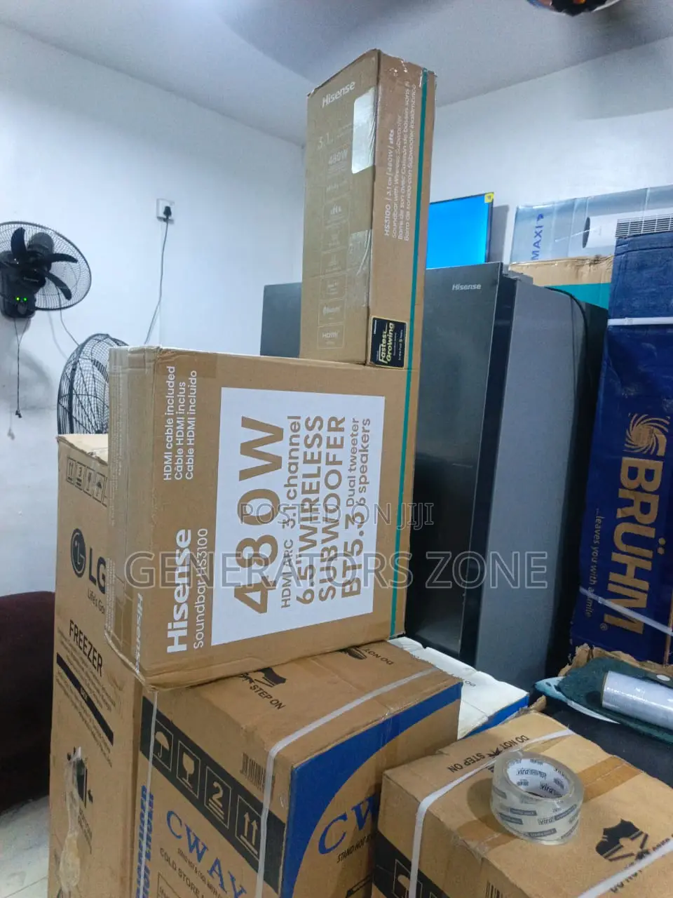 Hisense Audio System With Wireless 6.5" Subwoofer