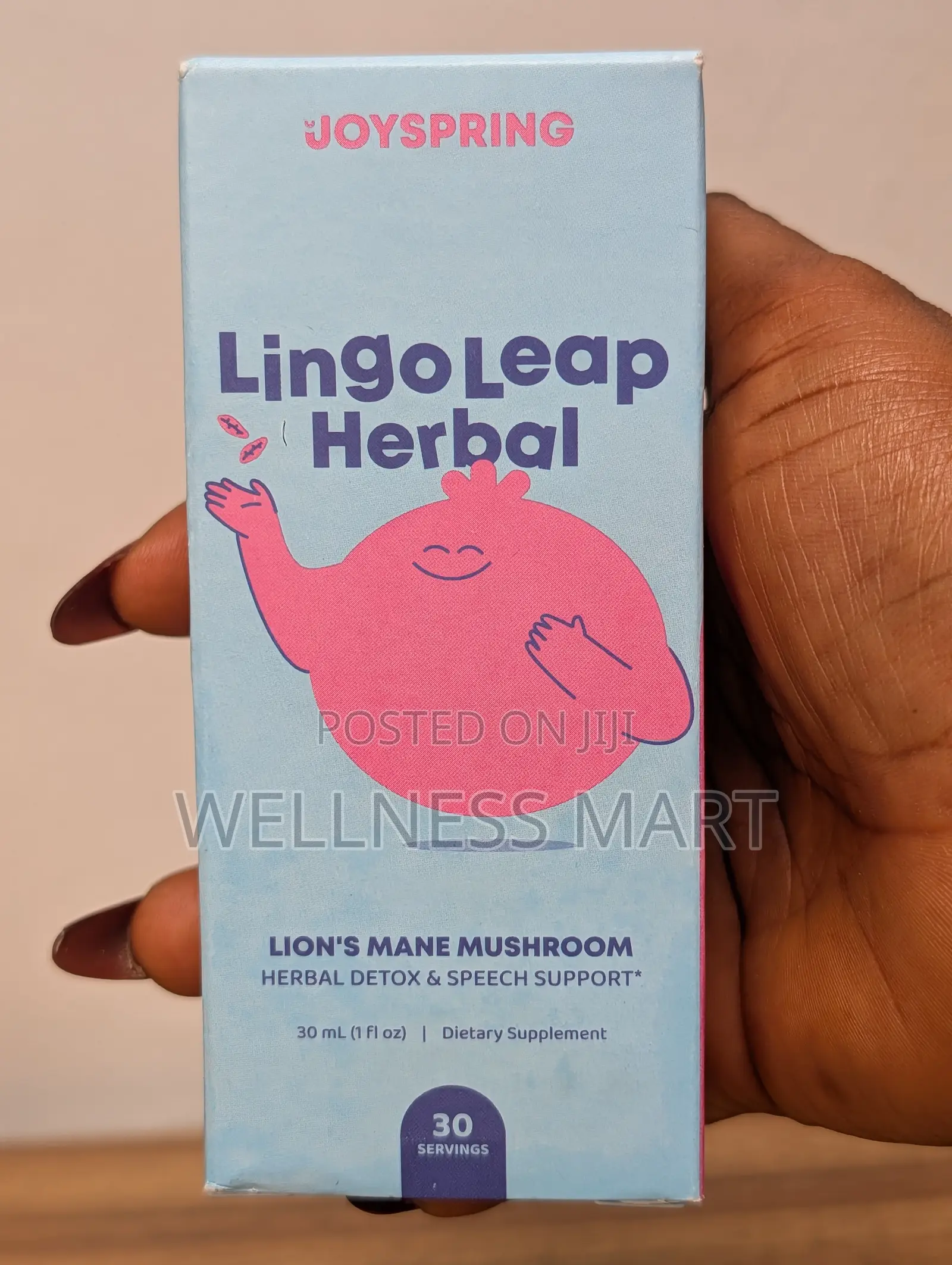 JoySpring Lingo Leap Kids Drops | Lion's Mane + Ashwagandha