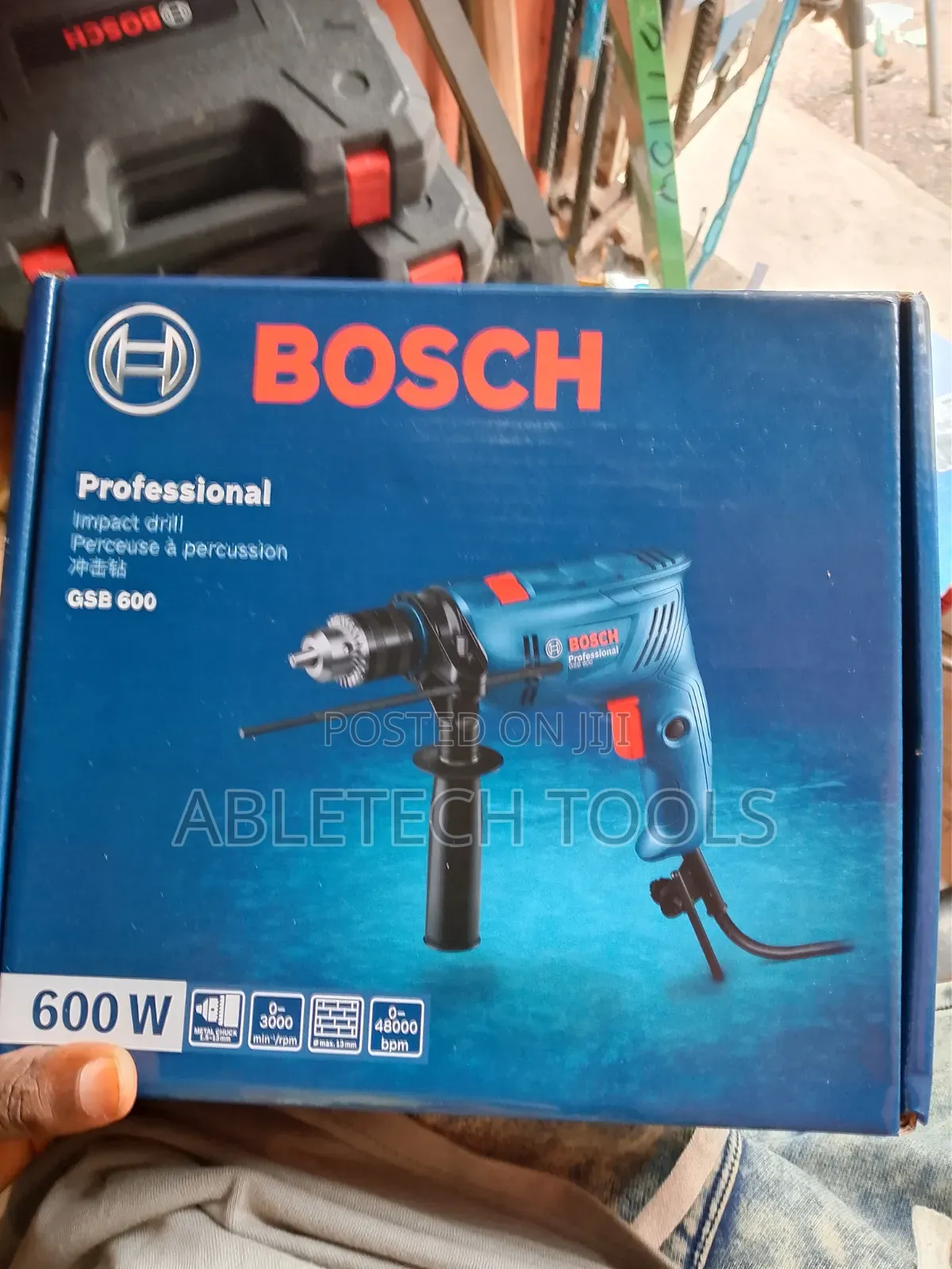 Bosch Impact Drill Machine 600w