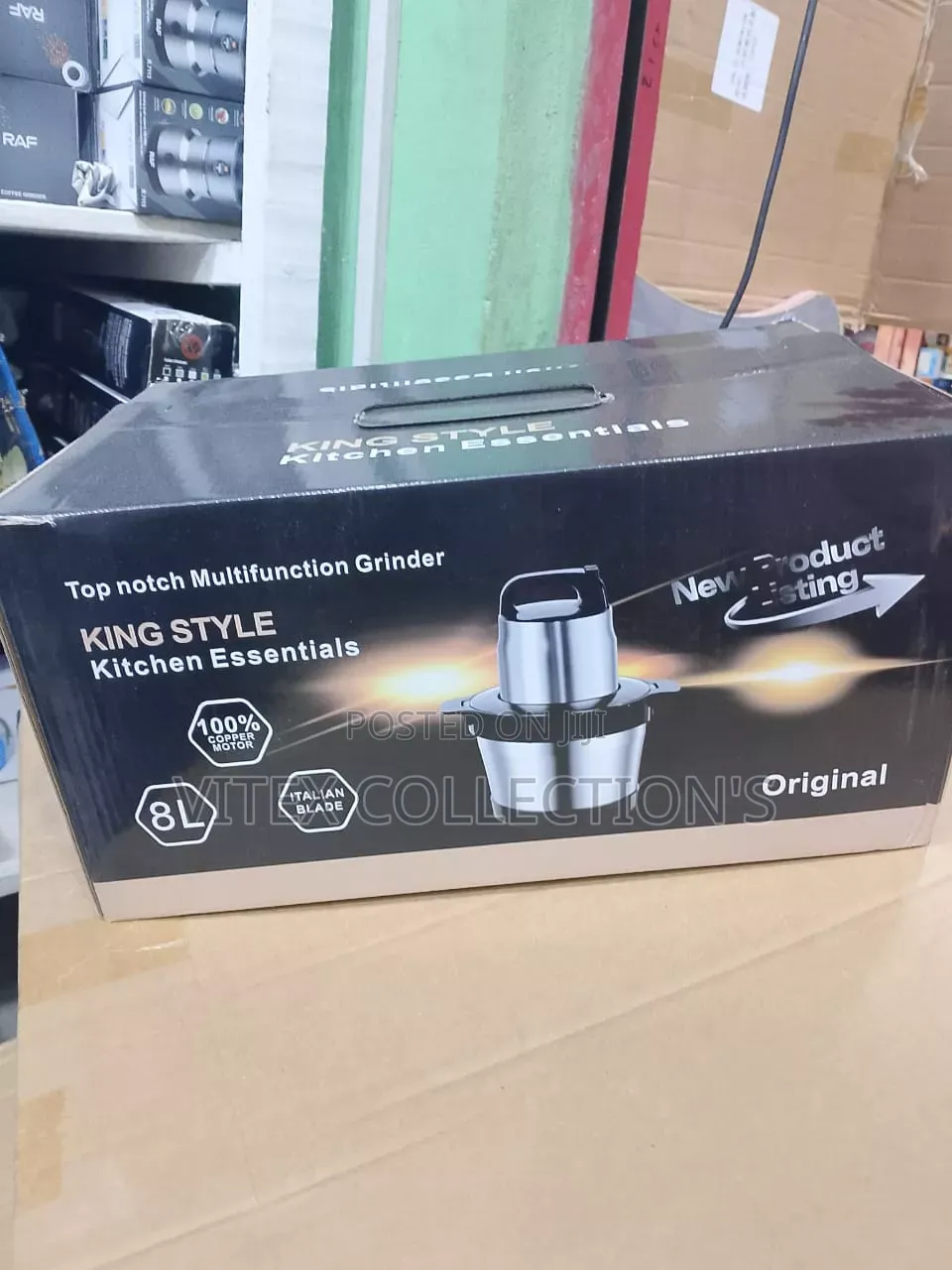 8 Liters King Style Yam Pounder