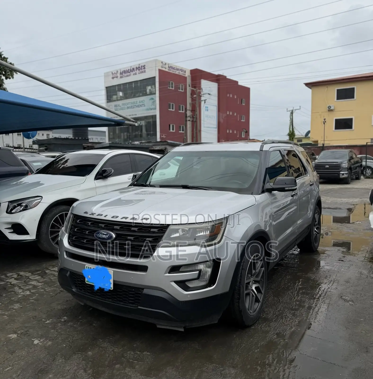 Ford Explorer Sport 4dr 4x4 (3.5L 6cyl 6A) 2017 Silver