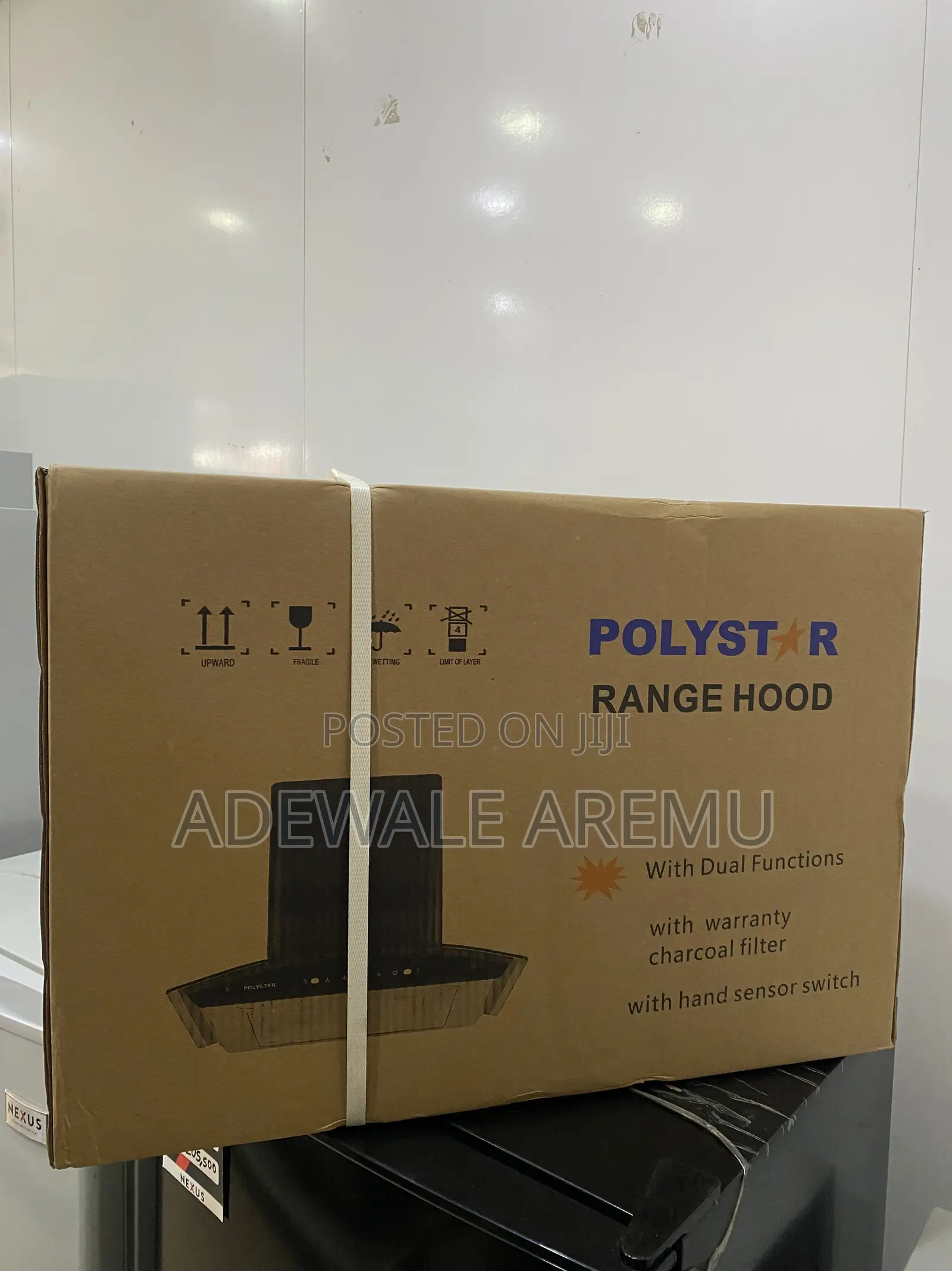 Polystar 90cm Curve Range Hood Extractor.