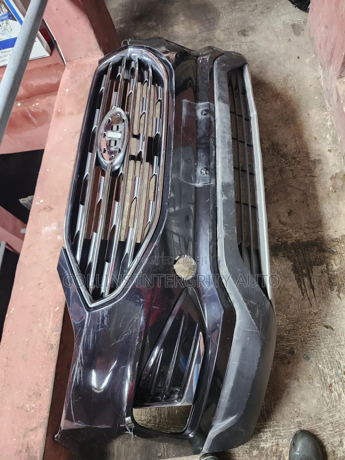 Complete Front Bumper Ford Edge 2019 2020 Available as Seen Here