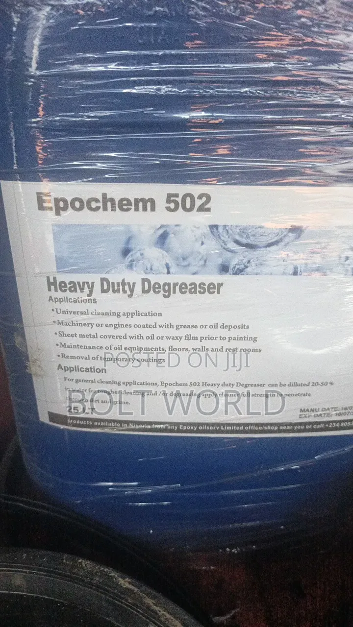 Epochem 502 Heavy Duty Degreaser Rig Wash 25Ltrs