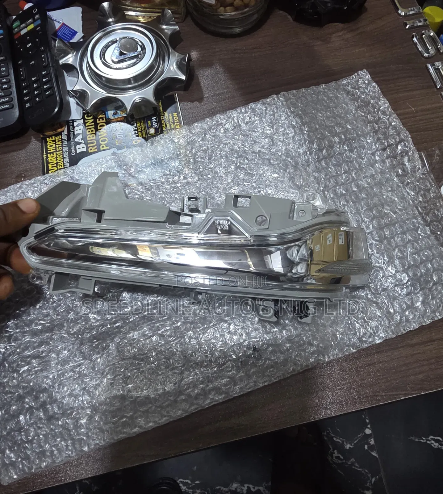 Side Mirror Chrome Light Lexus Lx600 2023/2025 Set
