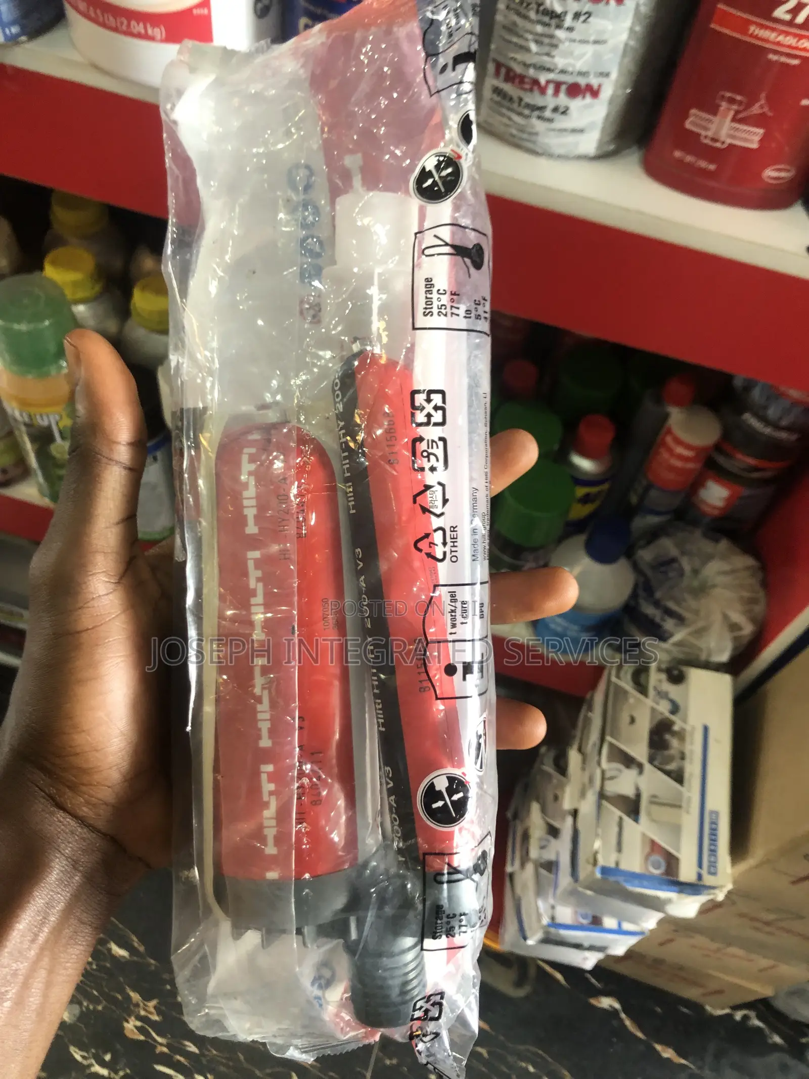 Product: Hilti HIT-HY 200-a V3 Injectable Mortar 330 Ml