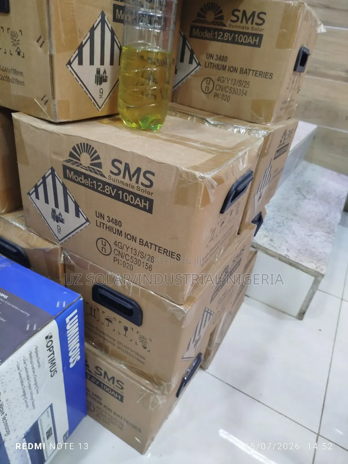 SMS 100Ah 12v Lithium Battery