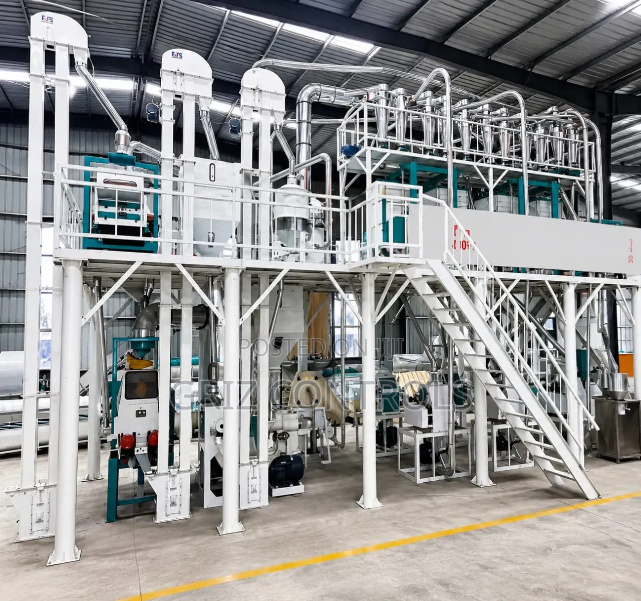Griz Controls Corn Flour Milling Plant Set Up and Installation