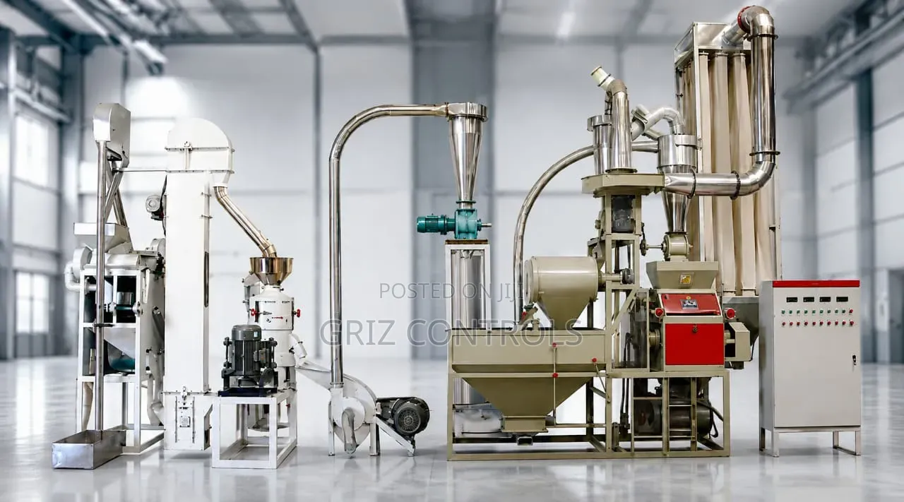 Griz Controls Corn Flour Milling Plant Set Up and Installation