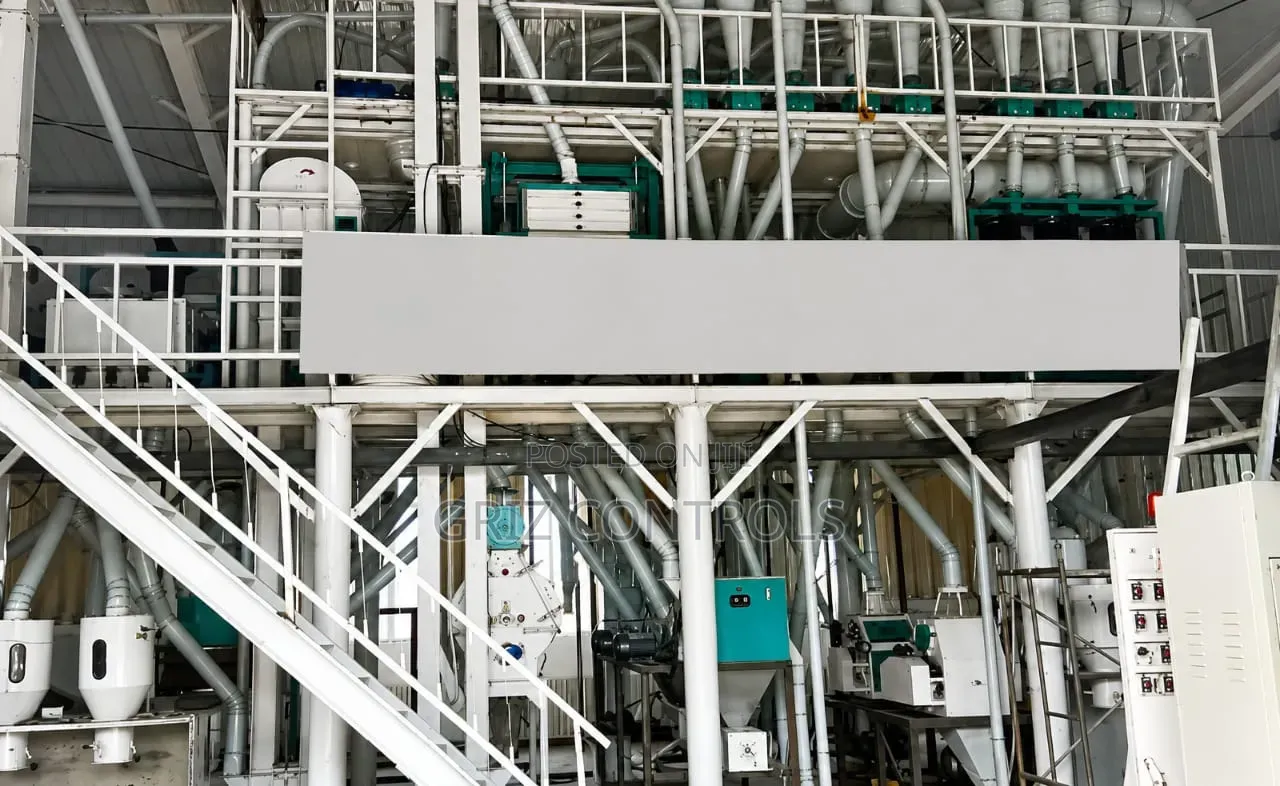 Griz Controls Corn Grits, Flour Bran Processing Milling Plant Setup
