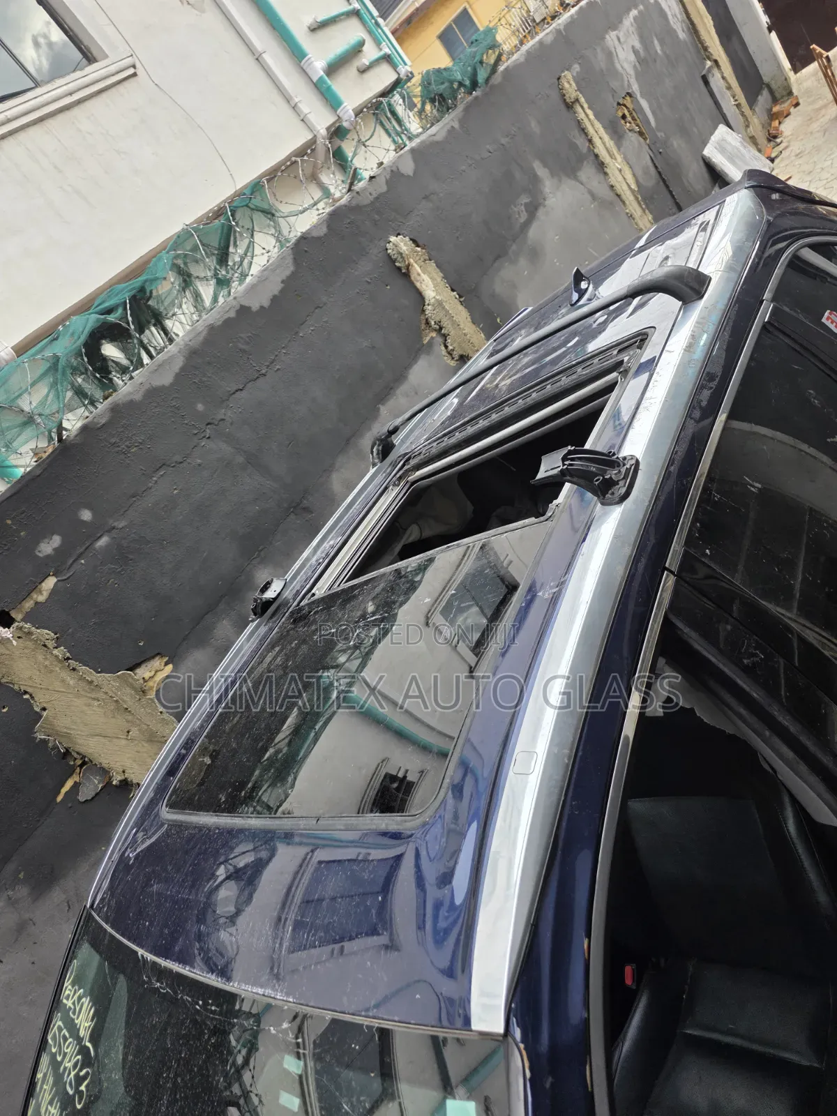 Toyota Highlander 2016 Panoramic Roof Glass Installed at Chimatex