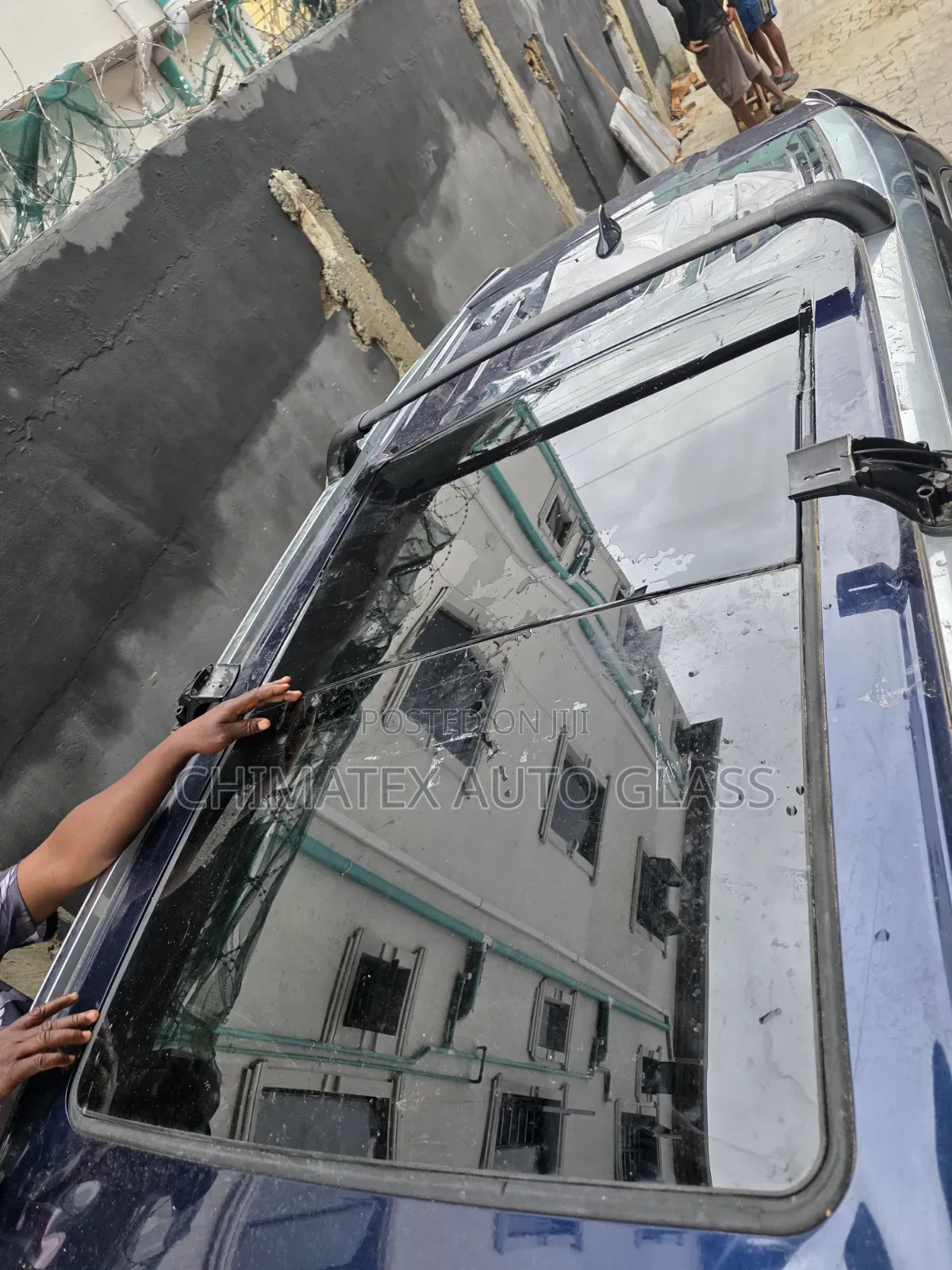 Toyota Highlander 2016 Panoramic Roof Glass Installed at Chimatex