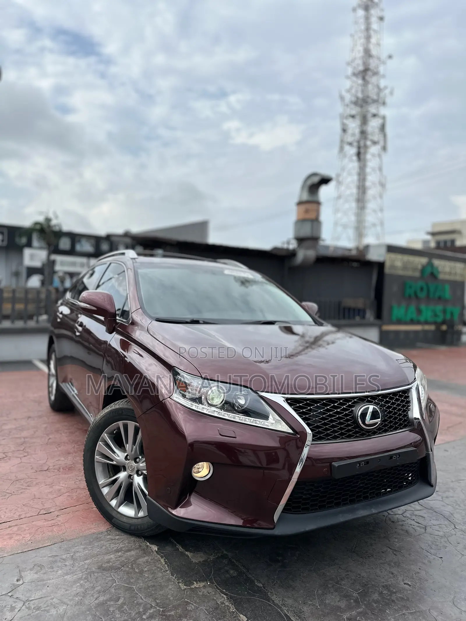 Lexus RX 350 AWD 2013 Red