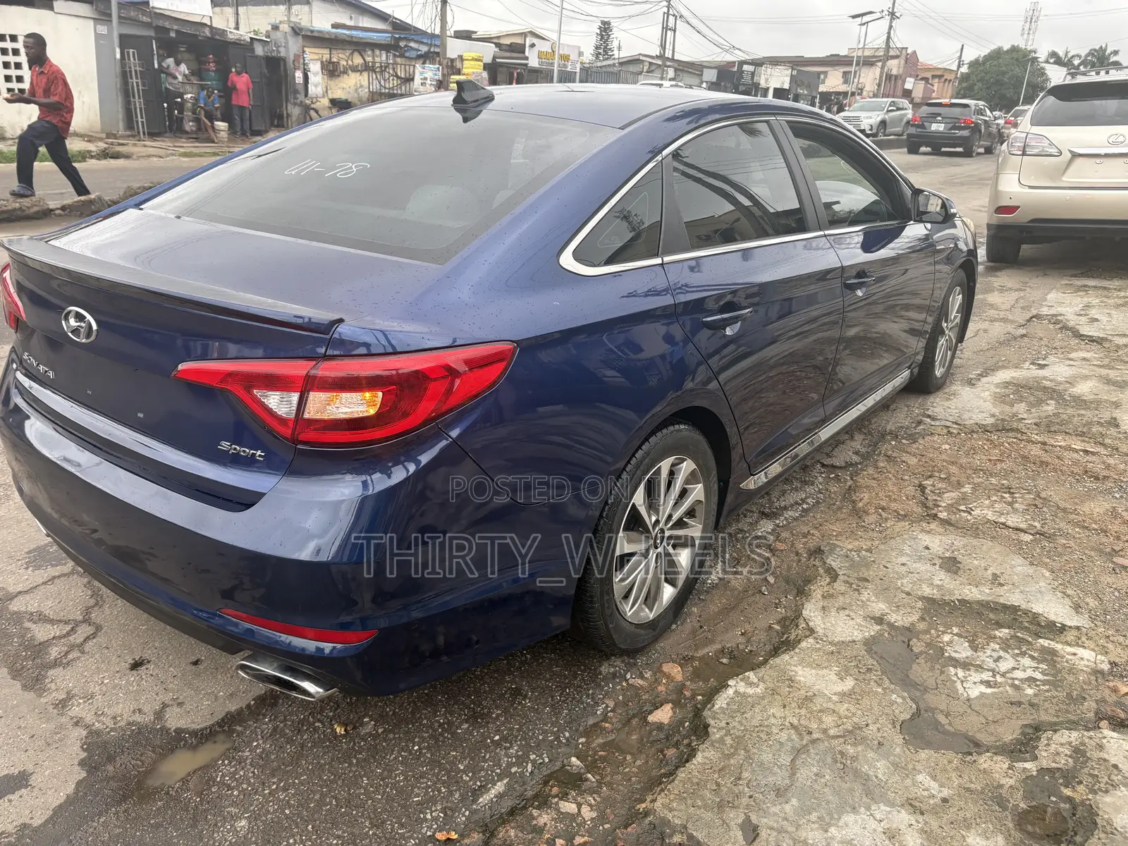 Hyundai Sonata 2016 Blue