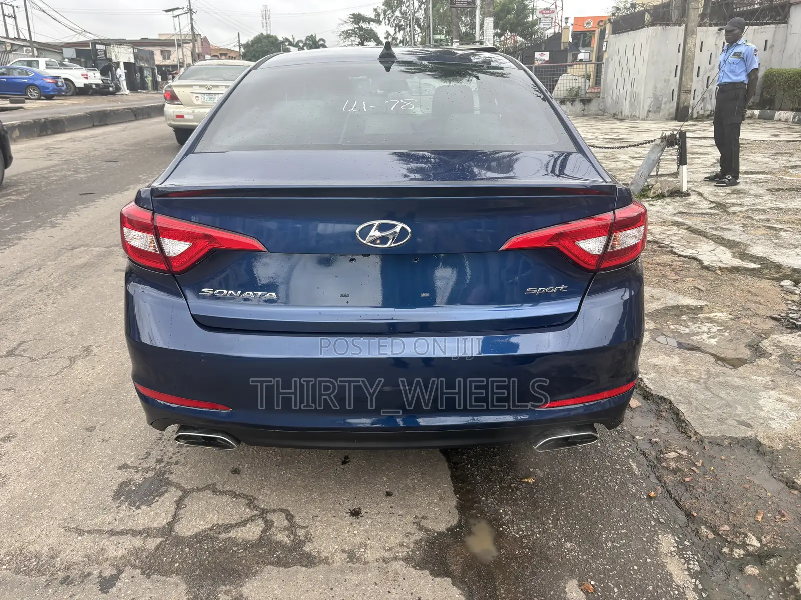 Hyundai Sonata 2016 Blue