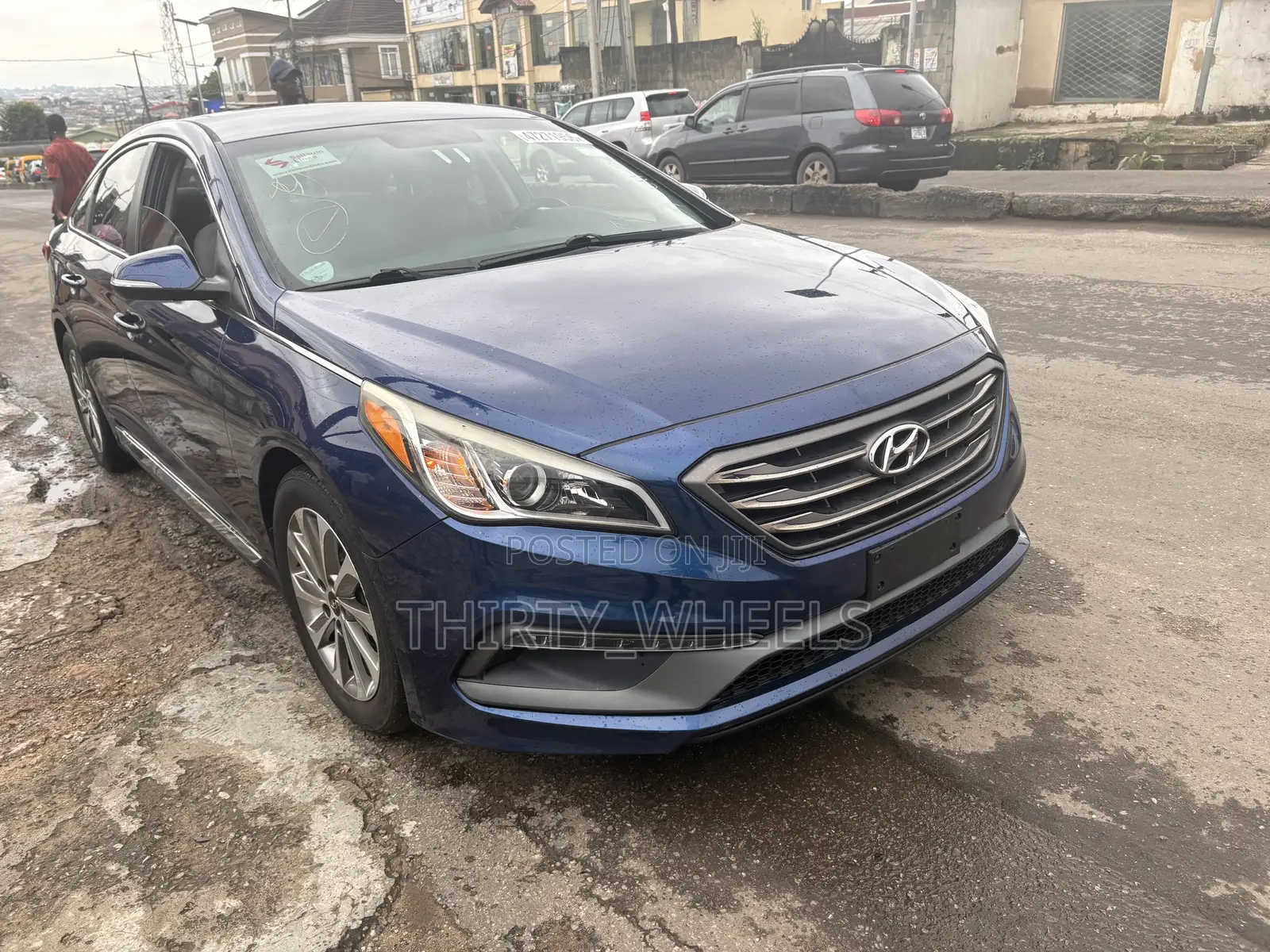 Hyundai Sonata 2016 Blue