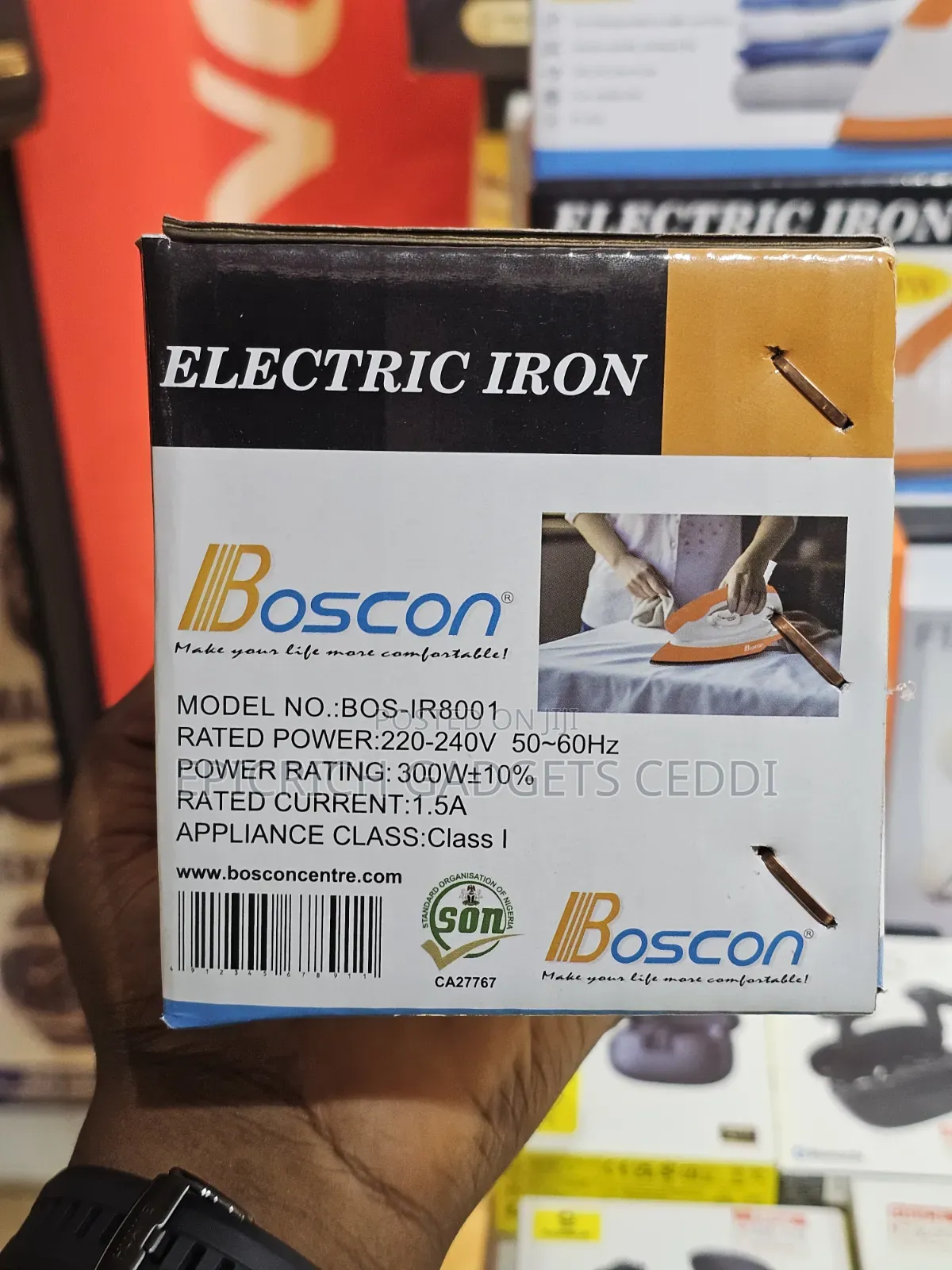 Inverter AC/DC Energy-Saving Electric Iron 300W