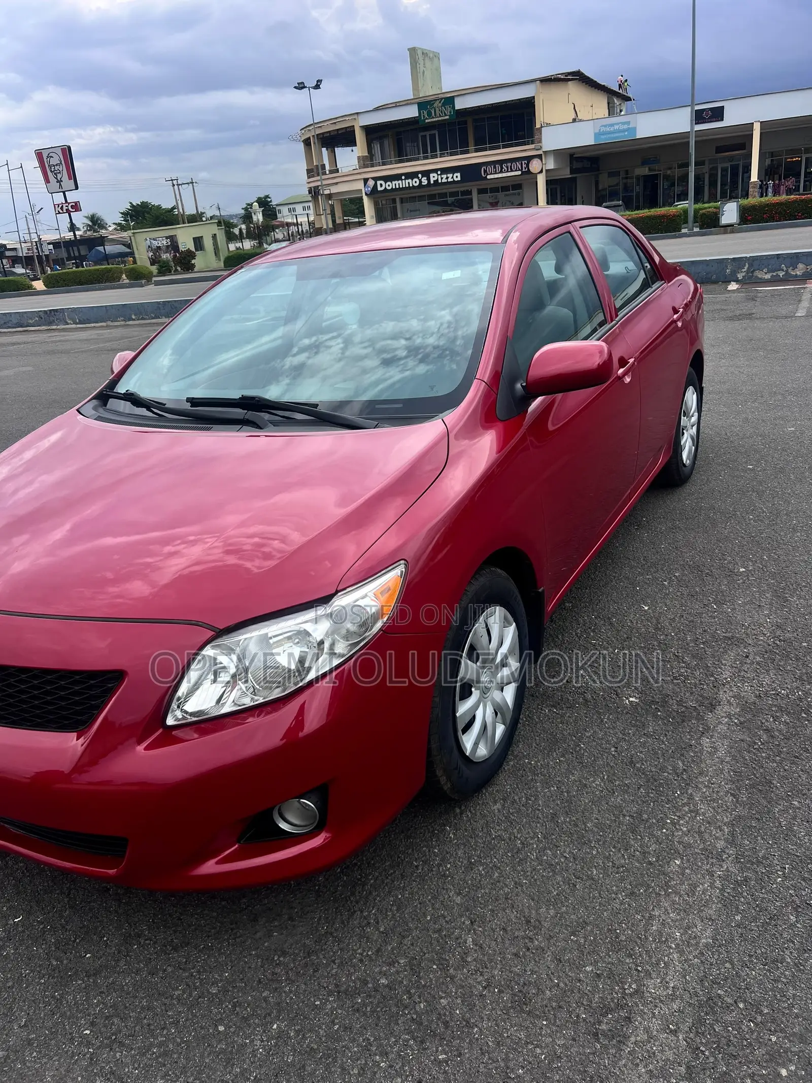 Toyota Corolla LE 4dr Sedan (1.8L 4cyl 4A) 2010 Red