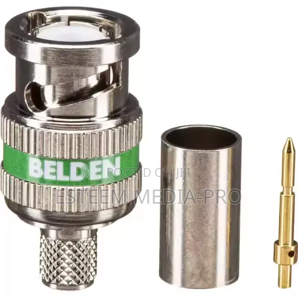 3g-Sdi Belden Brilliance BNC Broadcast Connector 3PieceCrimp 75ω-6 GHz