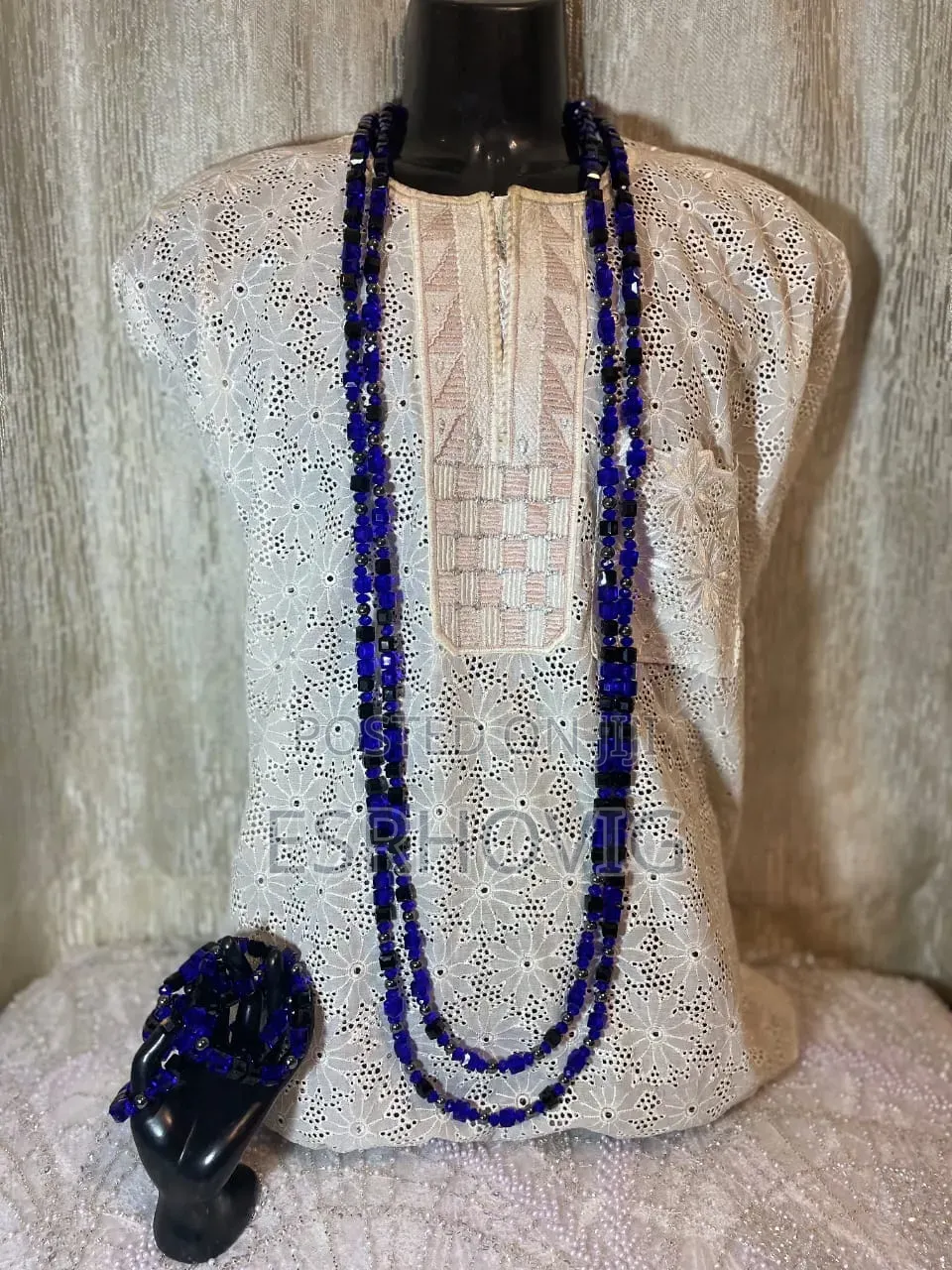 Blue Beads Sets for Men