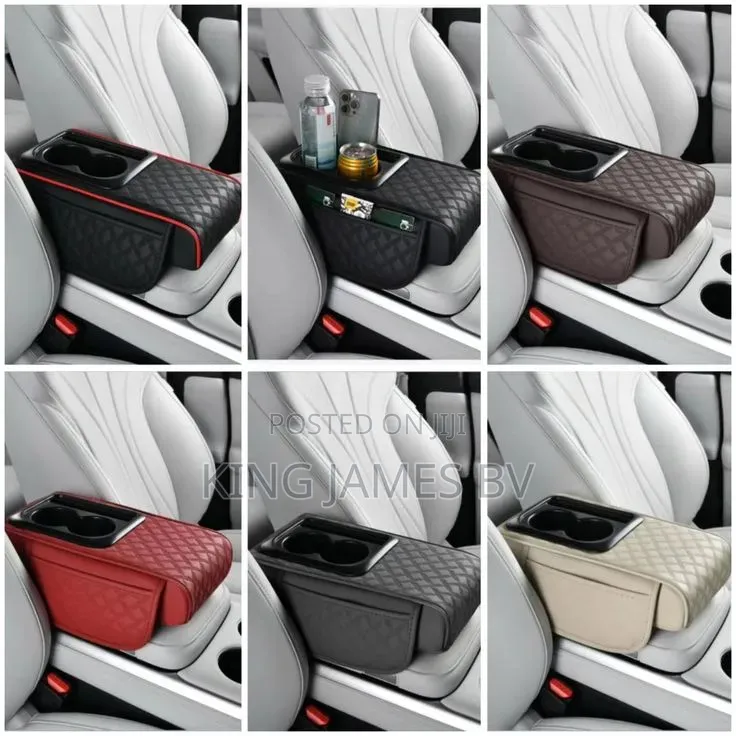 Car Armrest Box Cushion – Luxury Driving Comfort Accessory