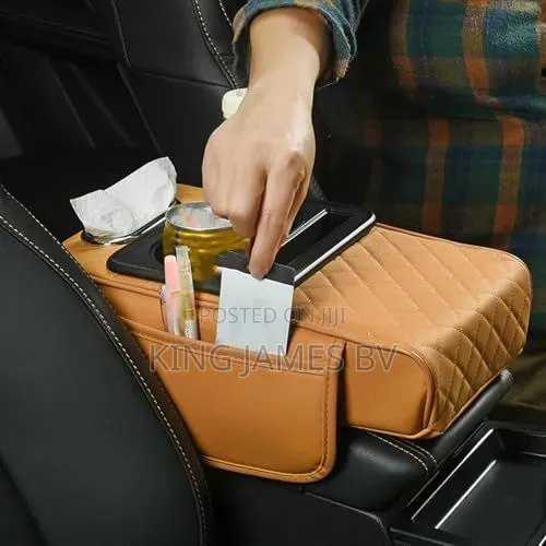 Car Armrest Box Cushion – Luxury Driving Comfort Accessory