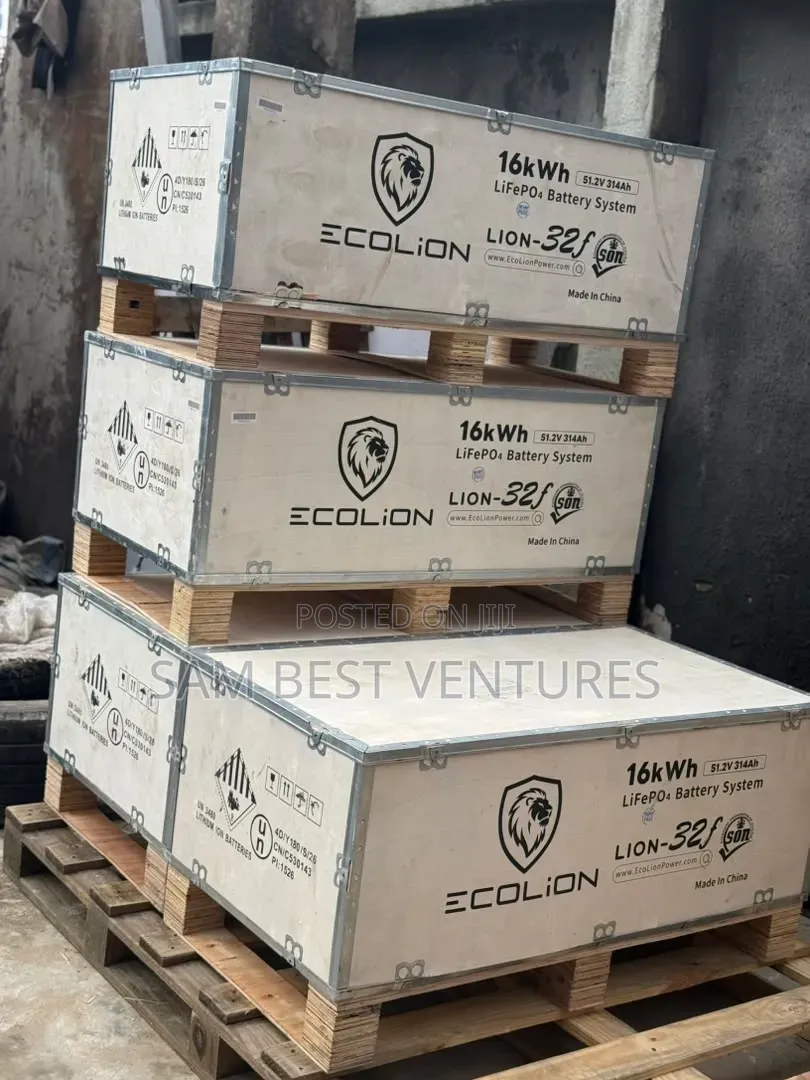 16kwh 48v Ecolion Solar Lithium Batteries