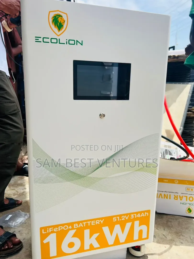 16kwh 48v Ecolion Solar Lithium Batteries