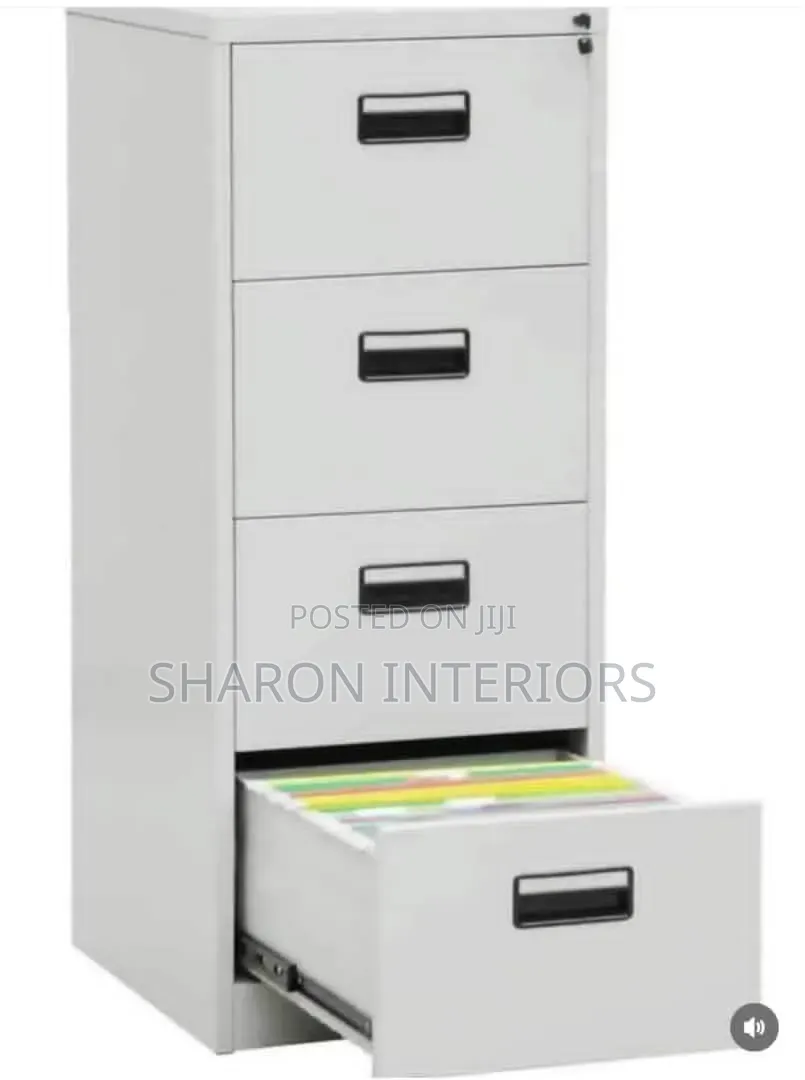 Steel Alloy, 4 Drawer File Storage Cabinet