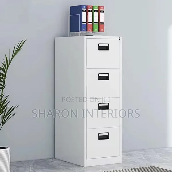 Steel Alloy, 4 Drawer File Storage Cabinet