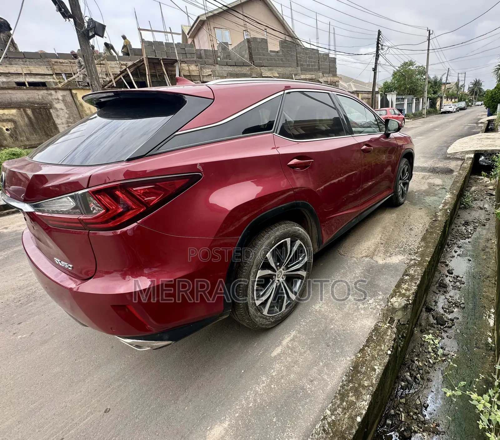 Lexus RX 350 FWD 2017 Red