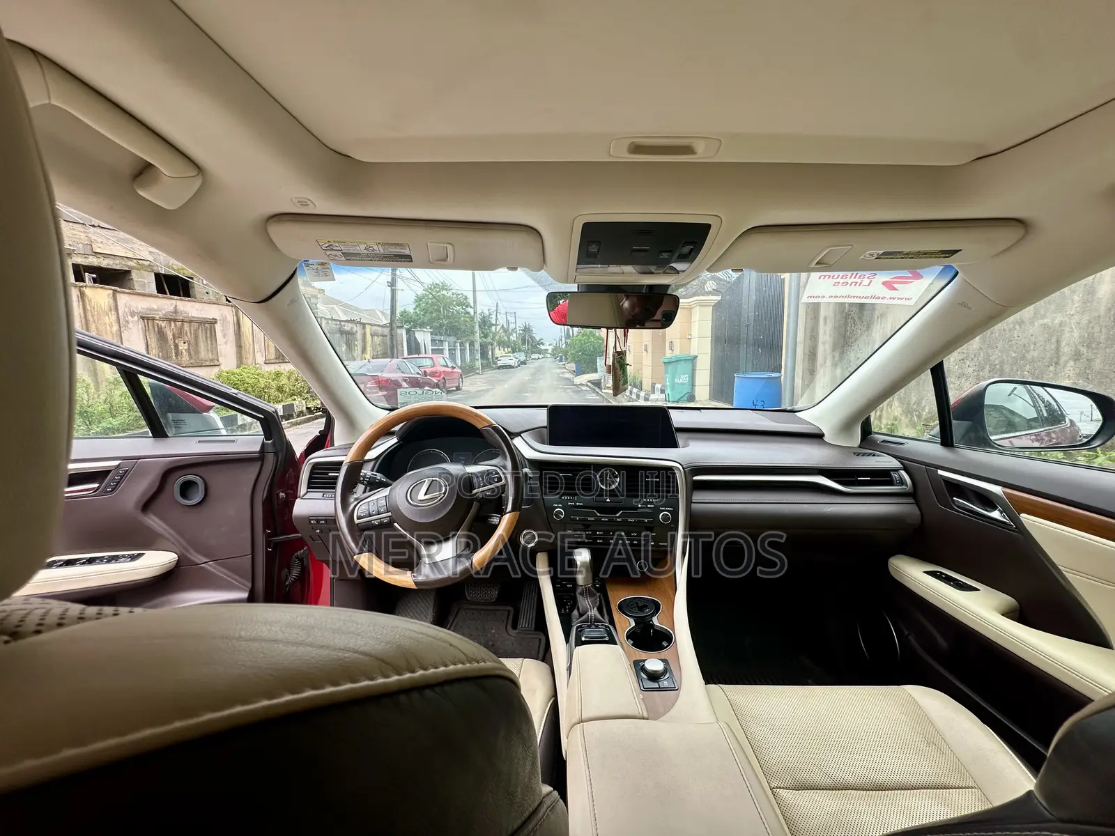 Lexus RX 350 FWD 2017 Red
