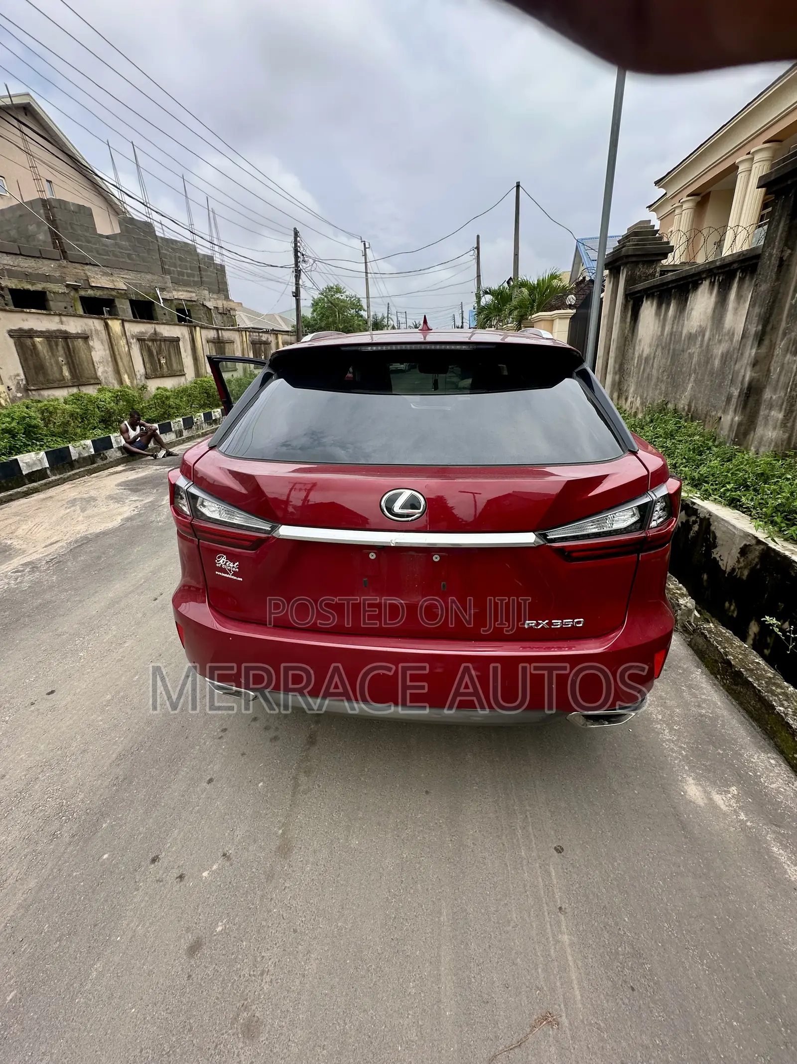 Lexus RX 350 FWD 2017 Red