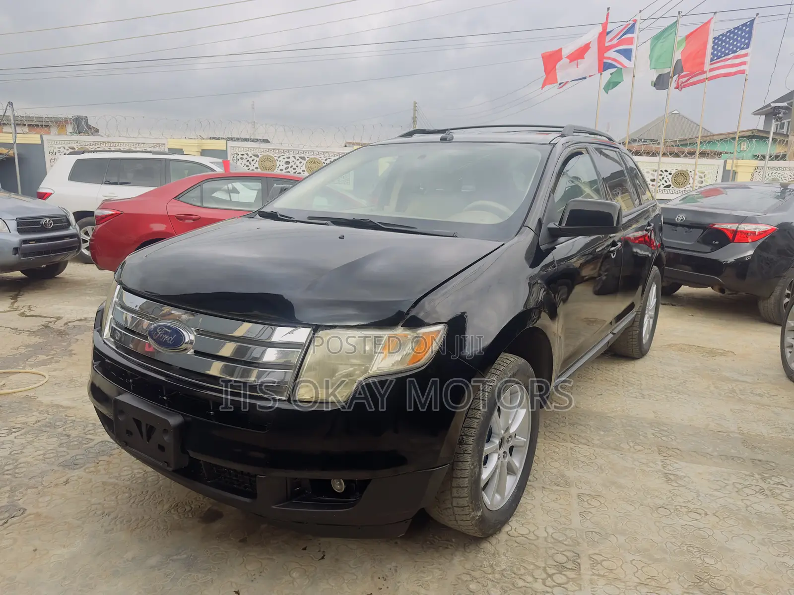 Ford Edge SEL 4dr AWD (3.5L 6cyl 6A) 2008 Black