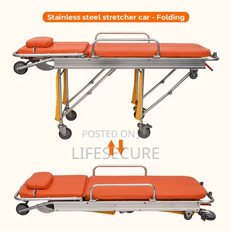 Gurney Stretcher / High Quality Hospital Ambulance Emergency Stretcher