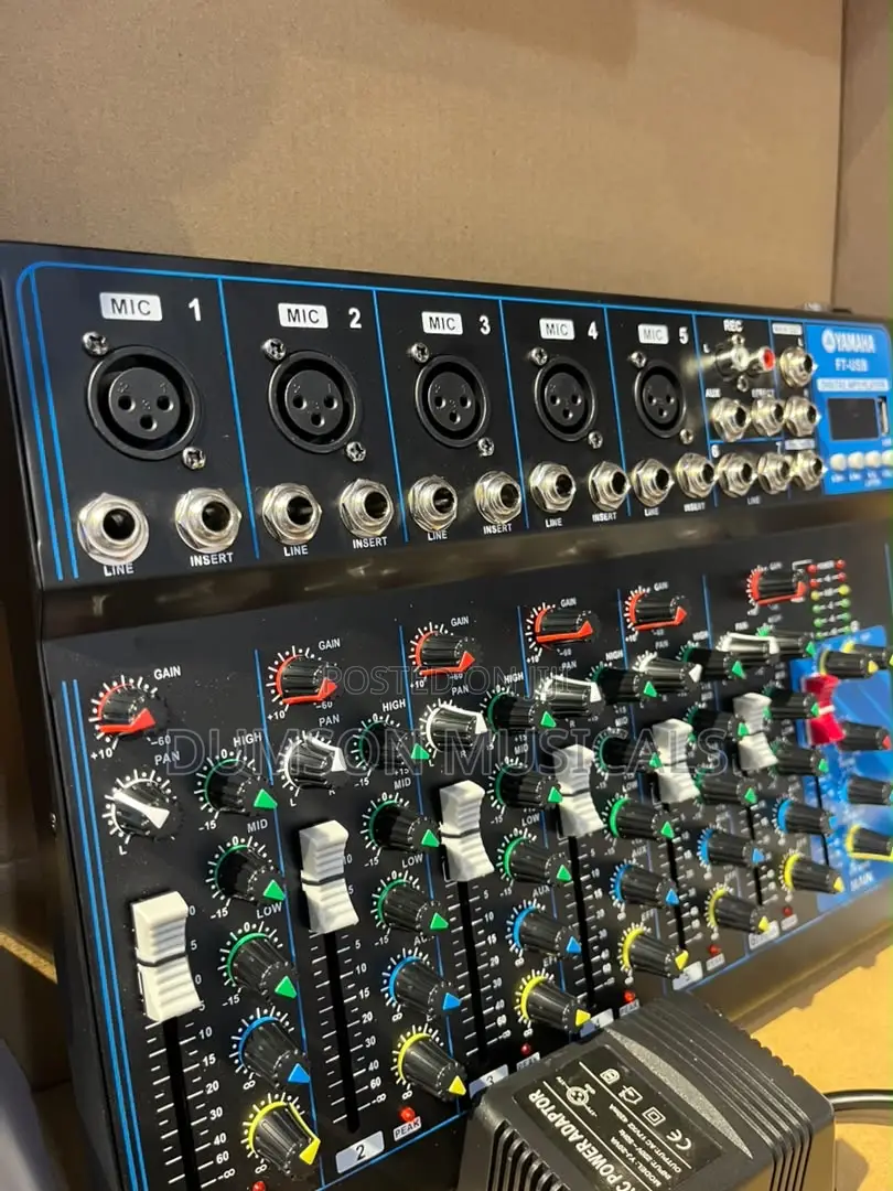 Yamaha 7 Channels Mixer With USB Bluetooth